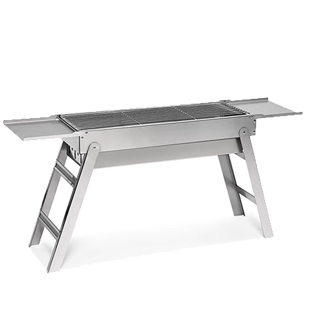 Minimalistischer, klappbarer Holzkohlegrillofen
