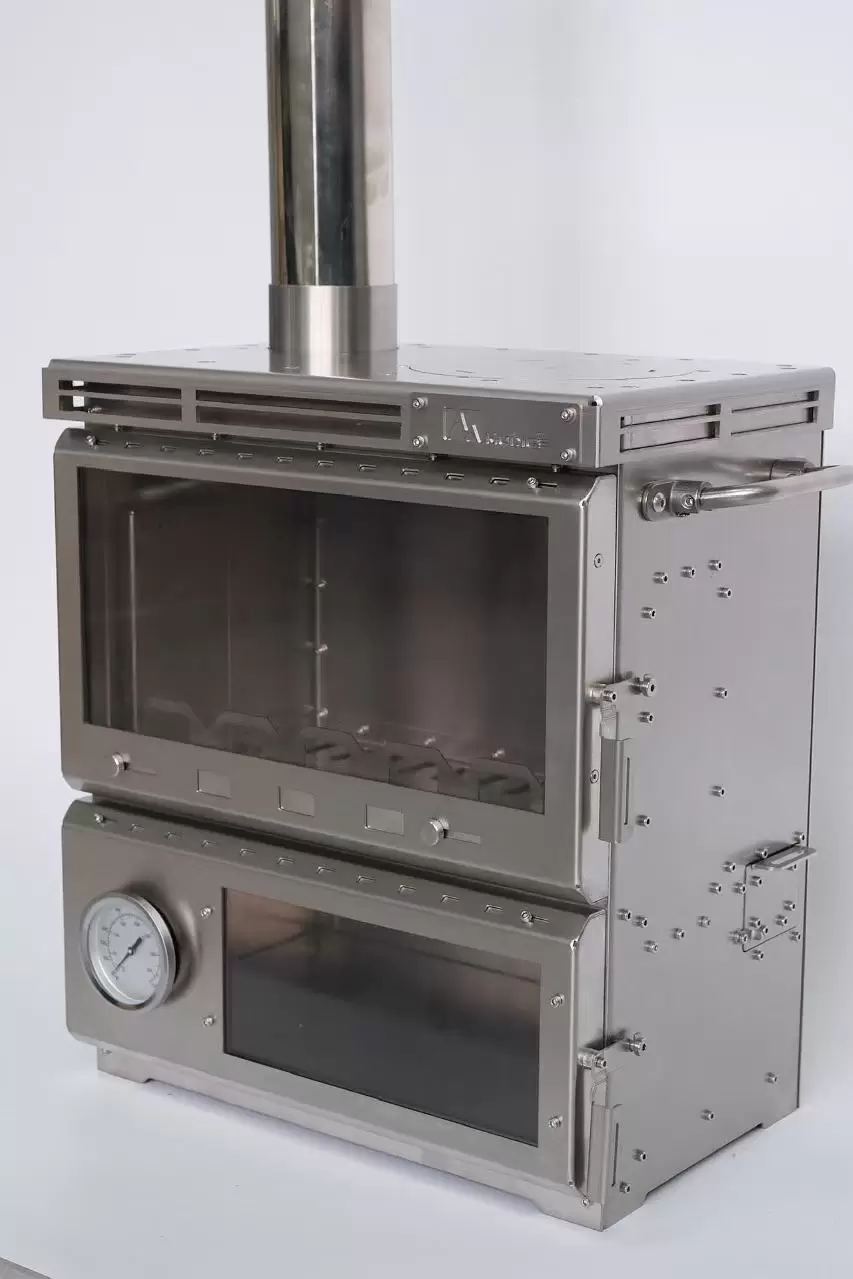 Multifunktionaler All-in-One-Campingkocher/Ofen