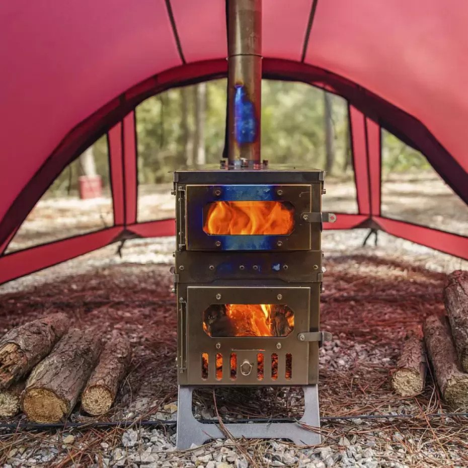 Ultraleichter, faltbarer Multifunktions-Outdoor-Ofen