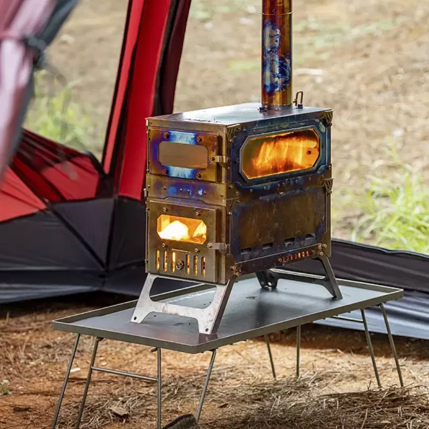 Ultraleichter, faltbarer Multifunktions-Outdoor-Ofen
