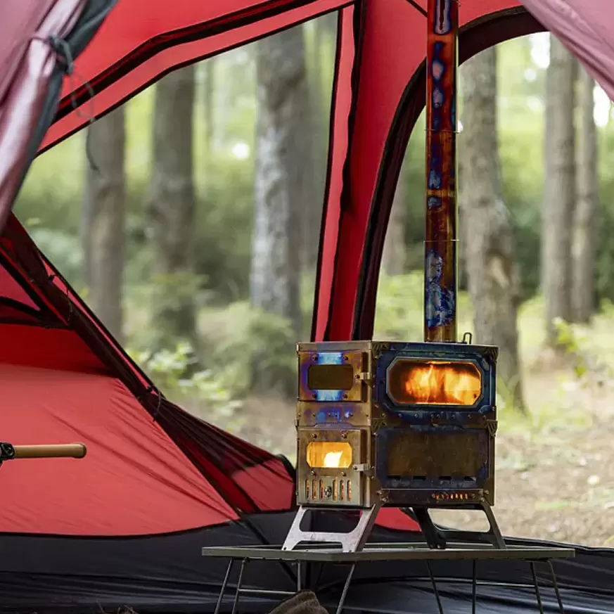 Ultraleichter, faltbarer Multifunktions-Outdoor-Ofen