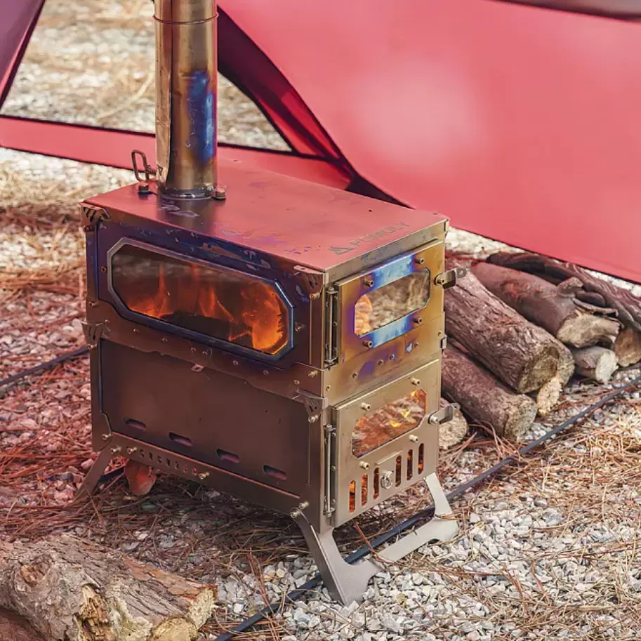 Ultraleichter, faltbarer Multifunktions-Outdoor-Ofen