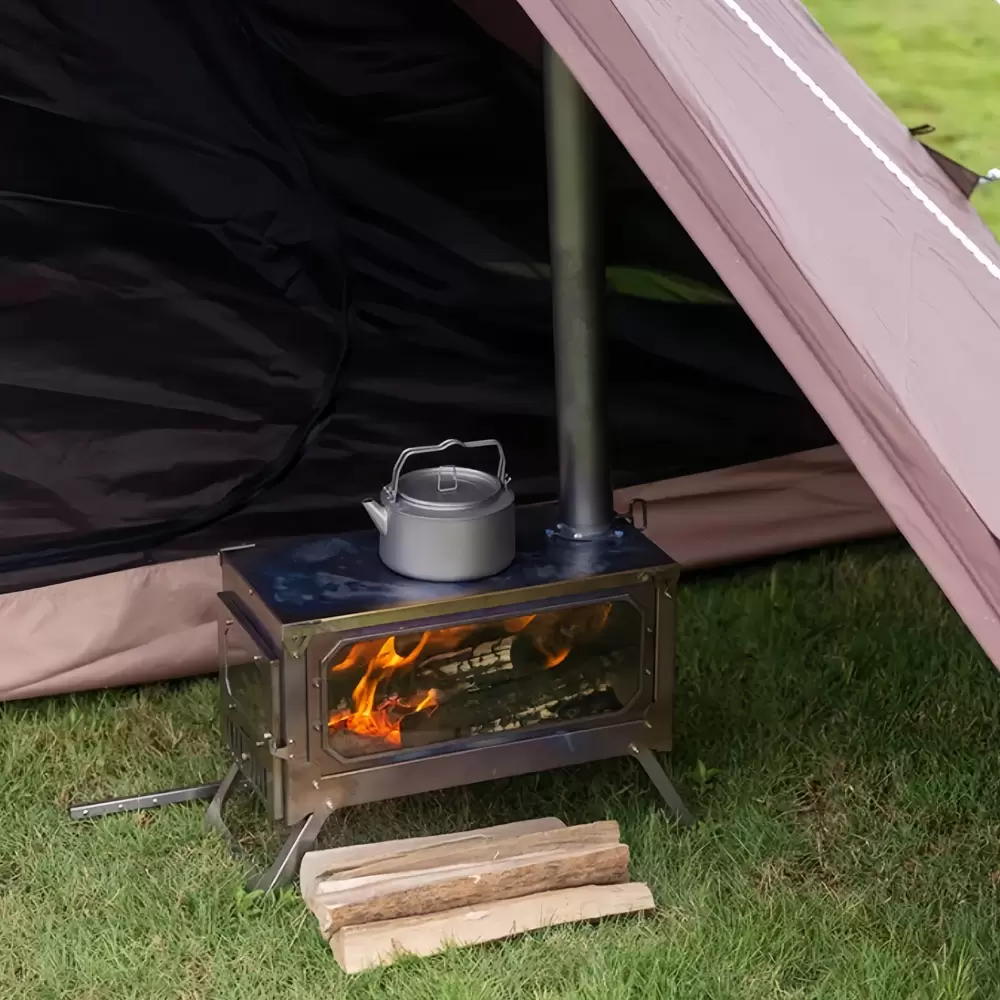 Ultraleichter, faltbarer Multifunktions-Outdoor-Ofen