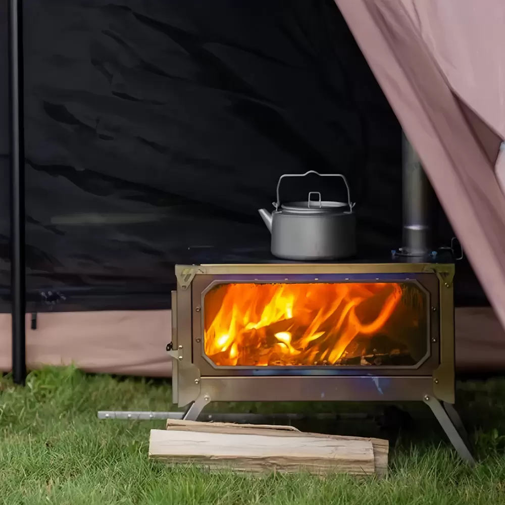 Ultraleichter, faltbarer Multifunktions-Outdoor-Ofen