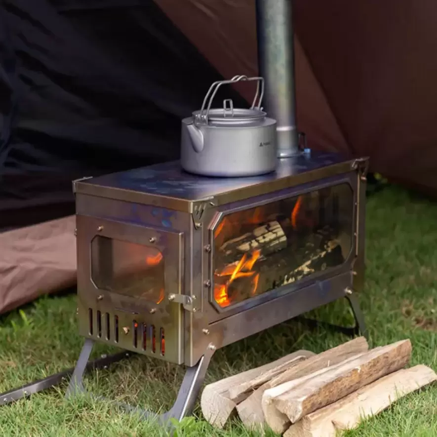 Ultraleichter, faltbarer Multifunktions-Outdoor-Ofen