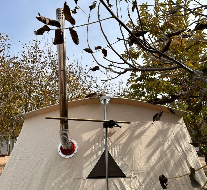 So installieren Sie ein Rauchrohr an einem Zeltofen aus Segeltuch – Schritt-für-Schritt-Anleitung 2025  