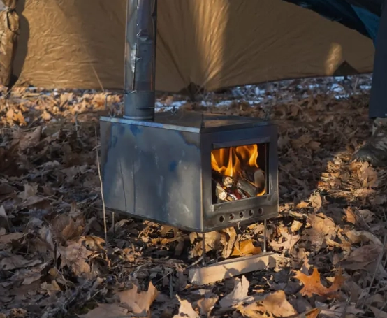 Ultraleichter faltbarer Zeltofen unter 15 Pfund