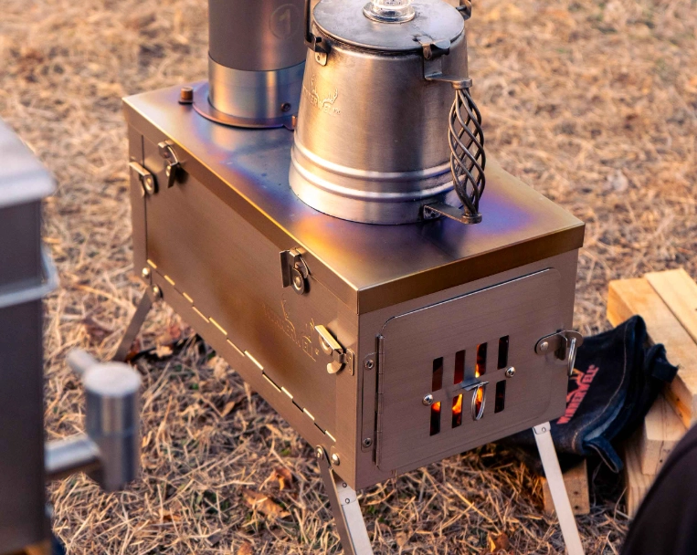 Ultraleichter faltbarer Zeltofen unter 15 Pfund