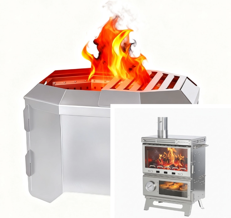 Campingzeltofen vs. Feuerstelle: Welcher liefert mehr BTU? – OEM-Labortest 2025  