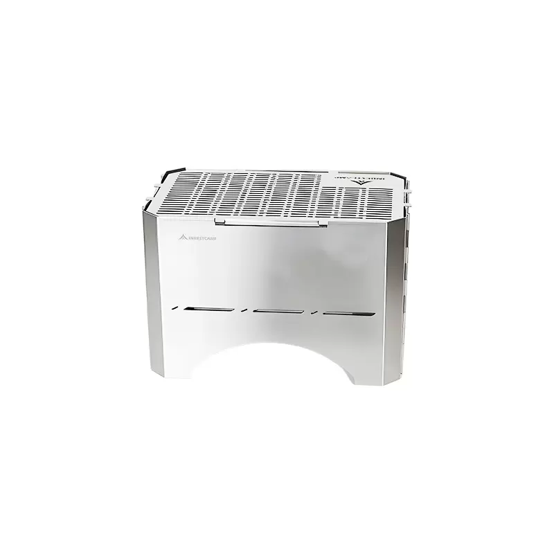 Zusammenklappbarer Gas-Holzkohlegrill