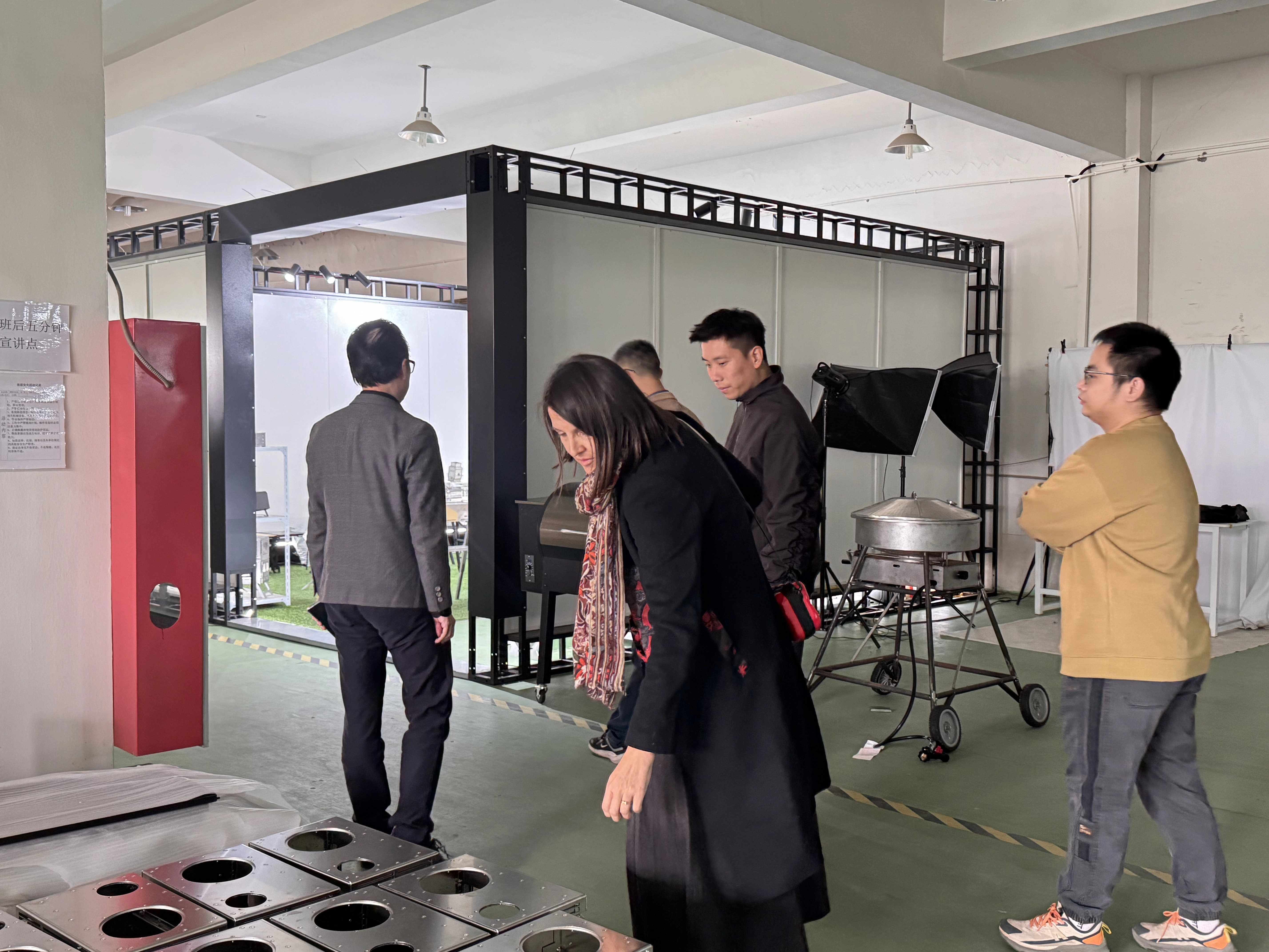 Delegation einer kanadischen Outdoor-Marke besucht Tuoshenghe Delegation einer kanadischen Outdoor-Marke besucht Tuoshenghe