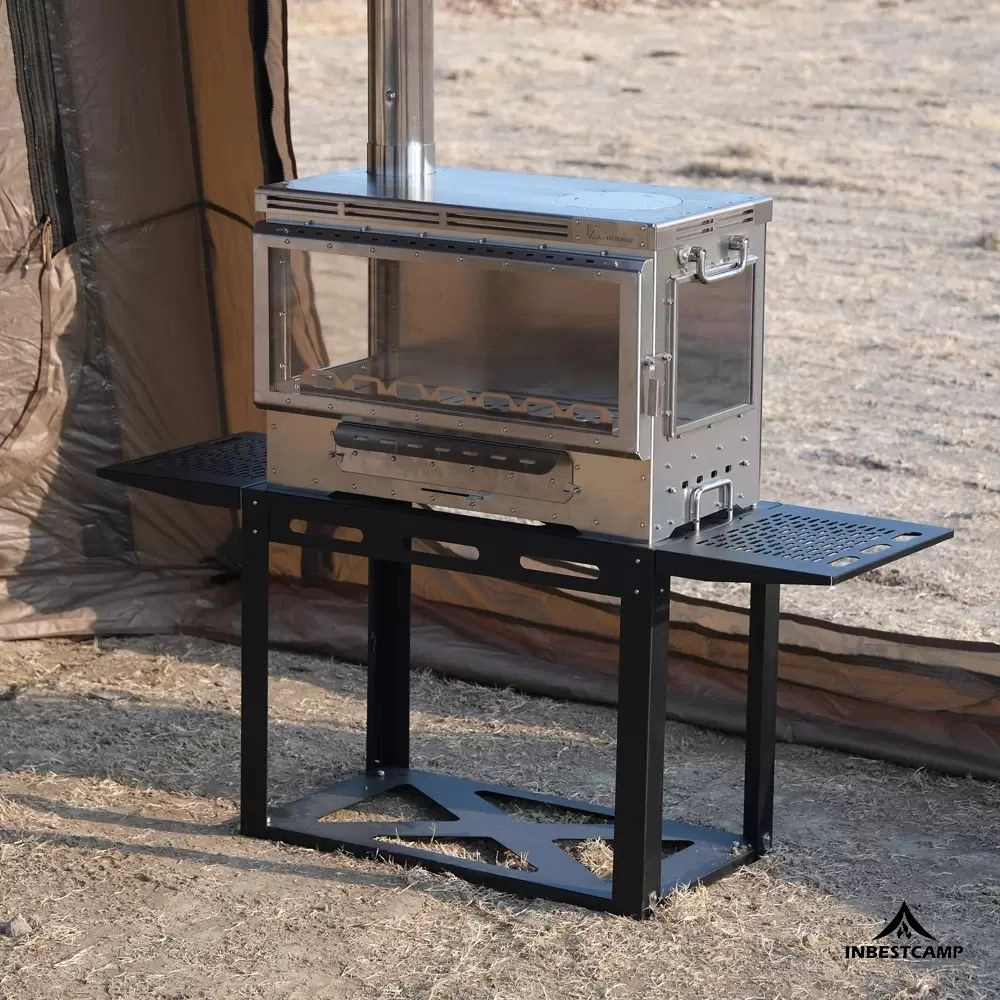 Zeltofen-Designs, die Heizen, Kochen und Sicherheit für Gruppen-Camping vereinen Zeltofen-Designs, die Heizen, Kochen und Sicherheit für Gruppen-Camping vereinen