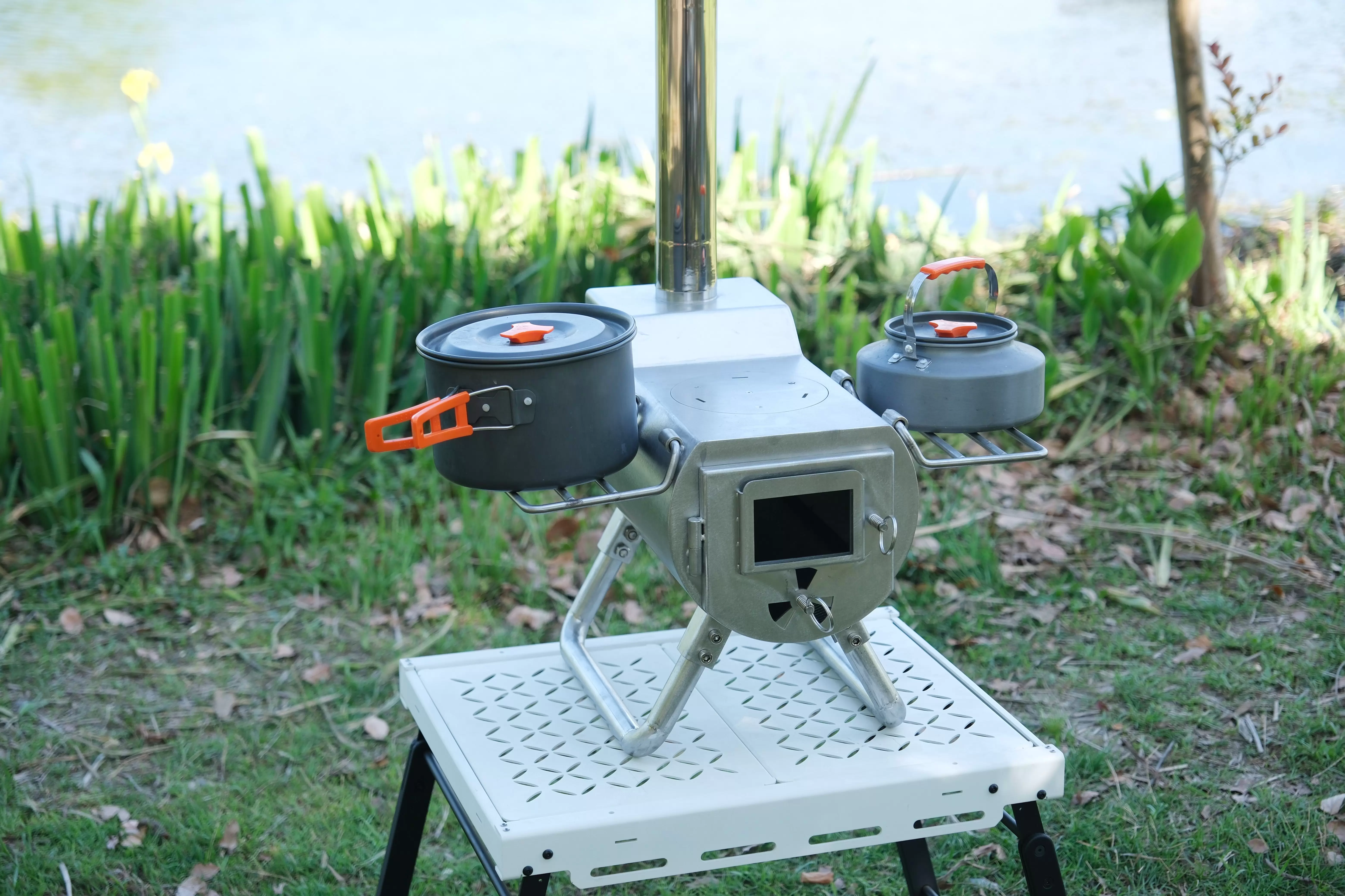 Camping-Hei&szlig;zeltofen