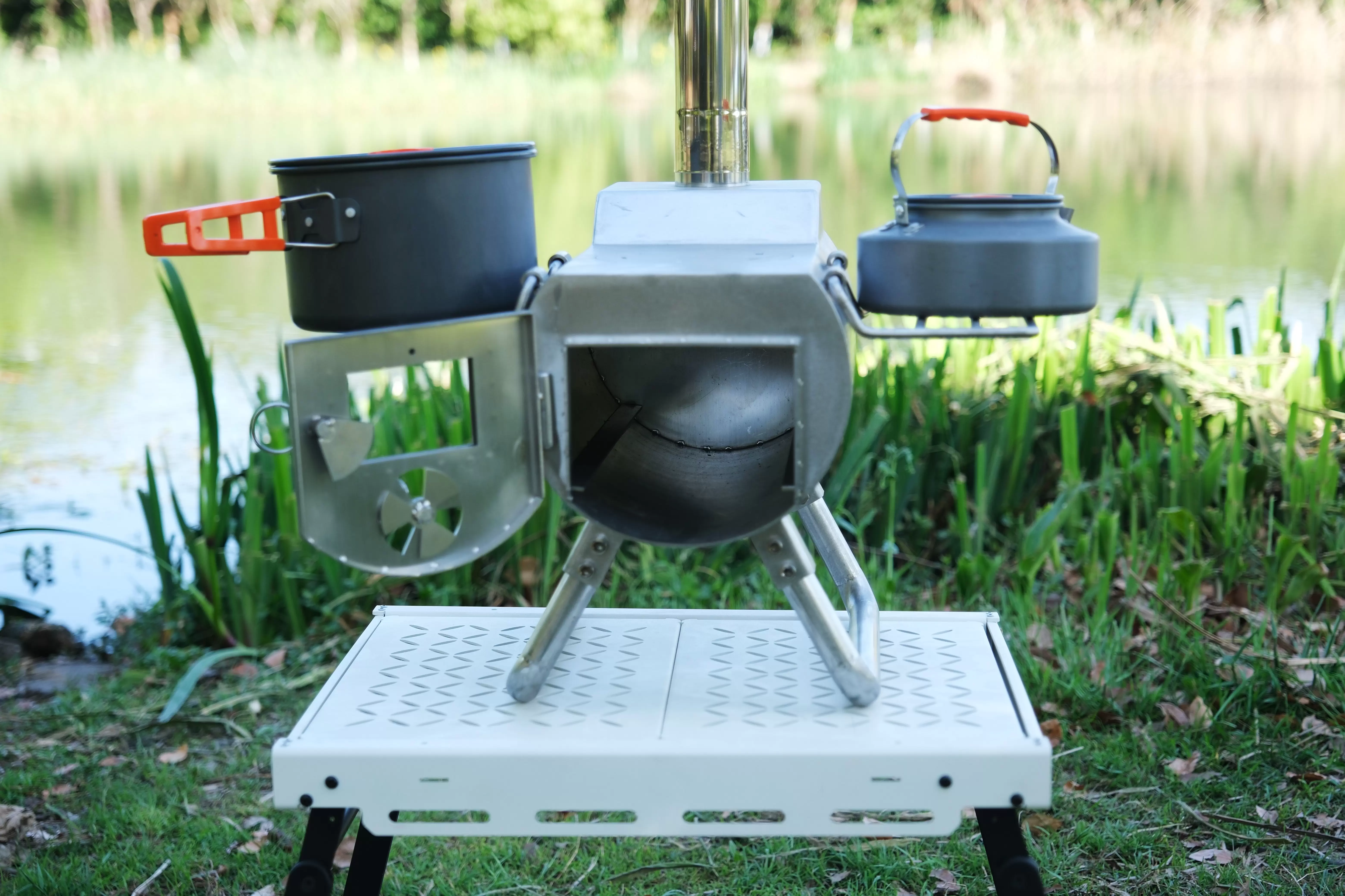 Camping-Hei&szlig;zeltofen