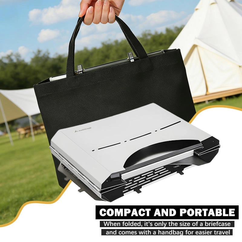 Kompakter und tragbarer Campinggrill