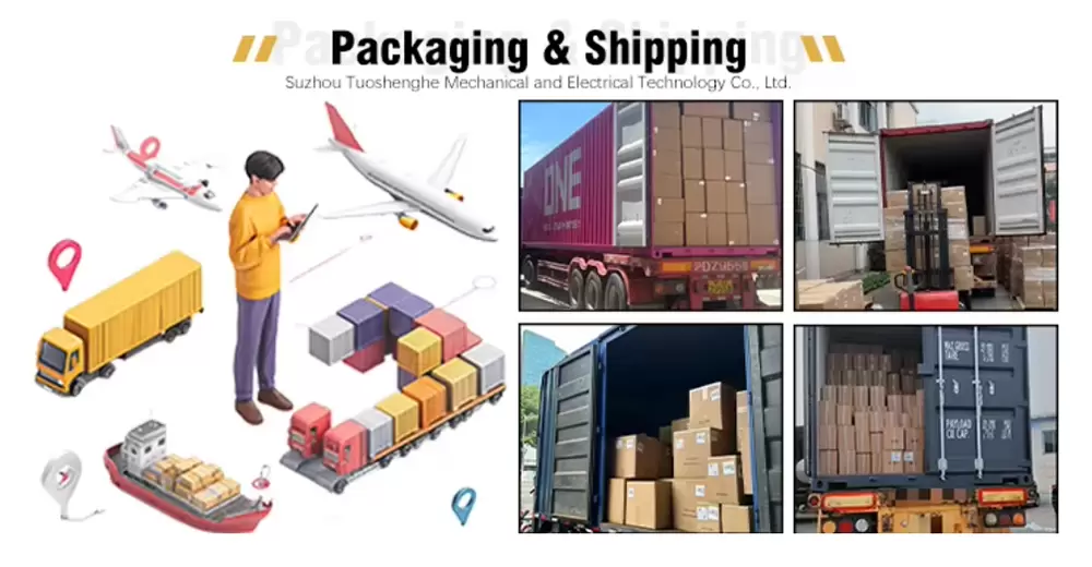 Verpackung und Versand