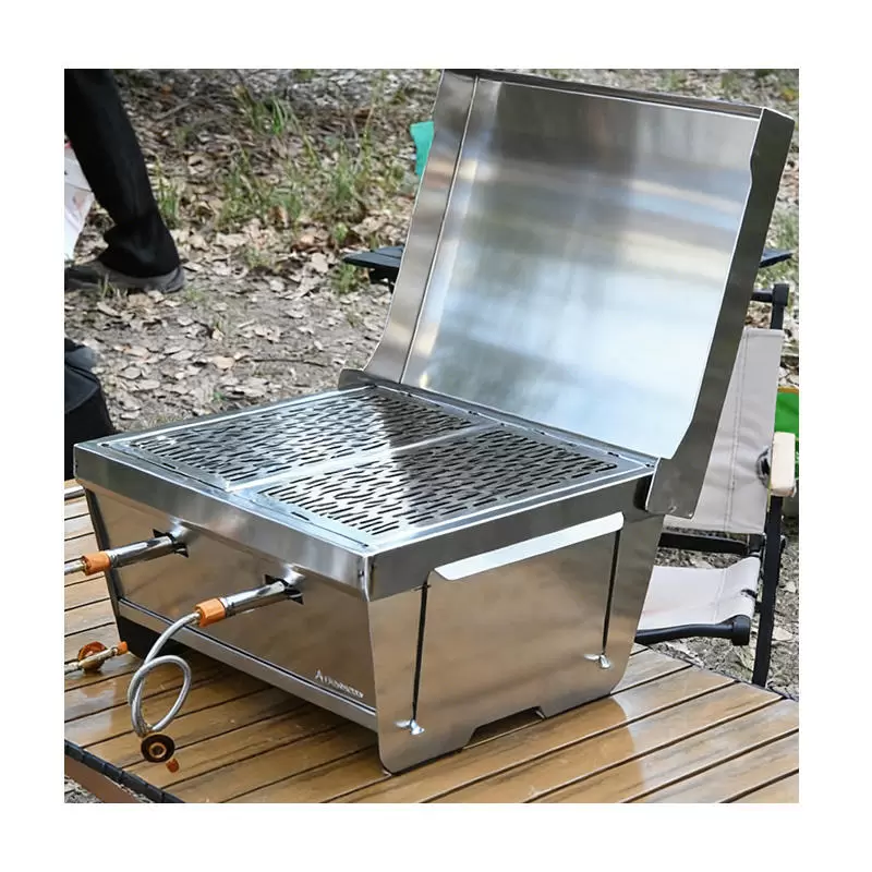 Hochwertiger, faltbarer Camping-Gasgrill (OEM) zur Aufwertung Ihres Outdoor-Sortiments