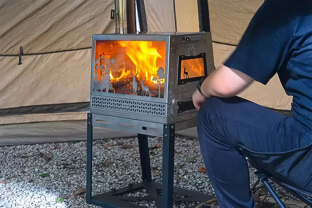 Holzofen für Campingzelte