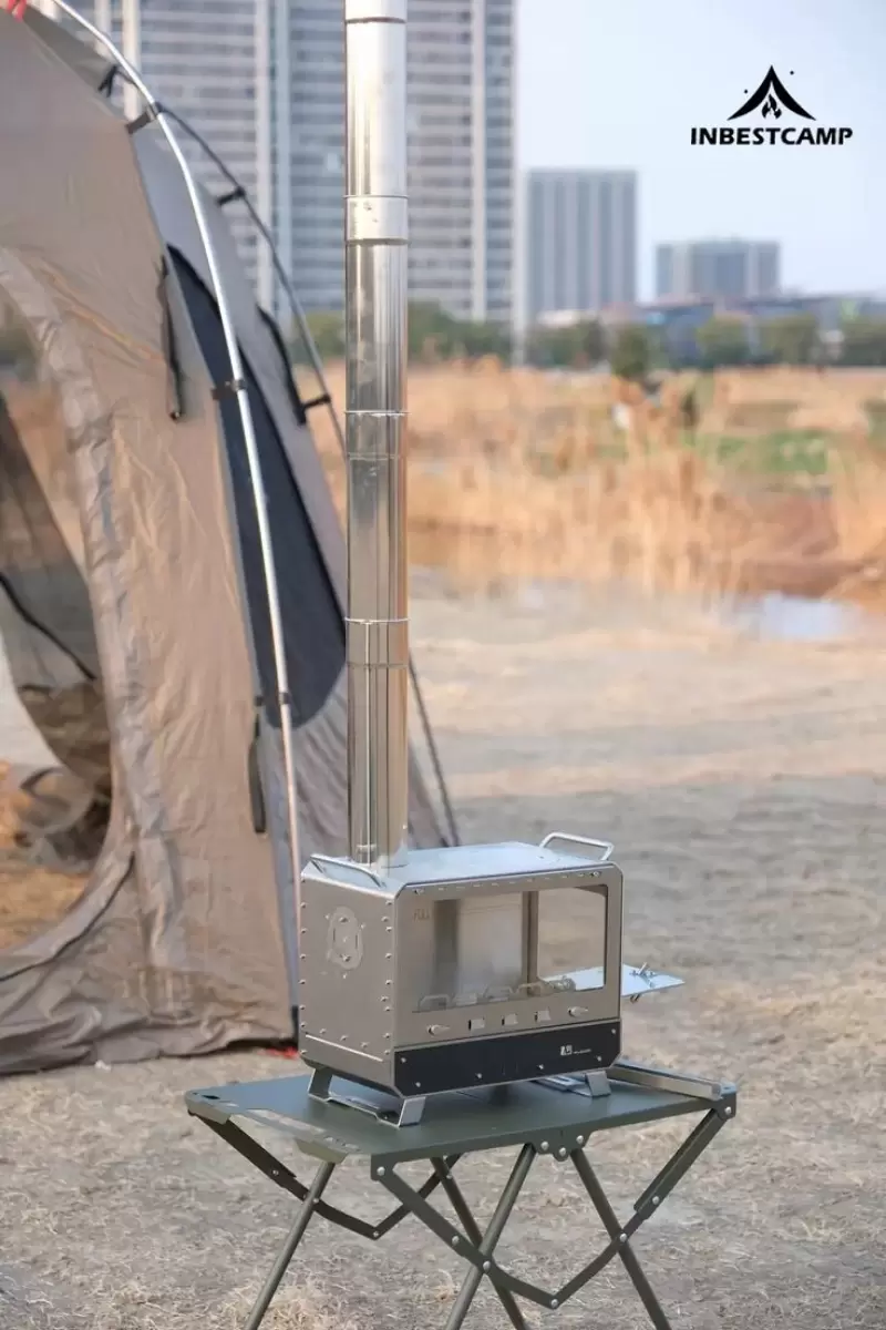 Tragbare Camping-Holzöfen