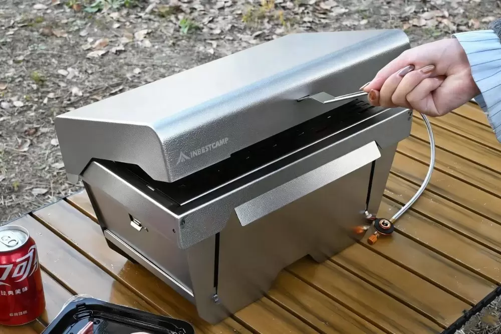 Faltbarer tragbarer Gasgrill – OEM-Werk