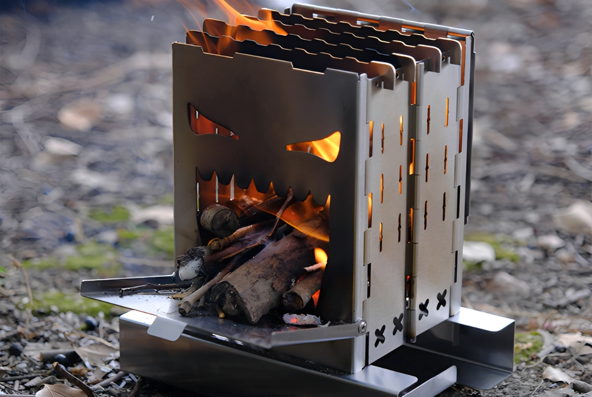 Mini-Taschen-Campingkocher