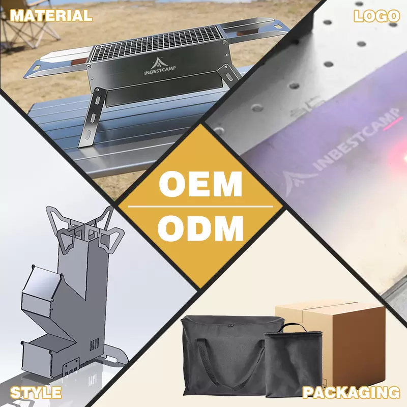 Direkt ab Werk tragbarer Holzofen OEM ODM f&uuml;r H&auml;ndler